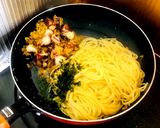 たこガーリックスパゲティ作り方6写真