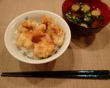 ホッキ貝の天丼作り方8写真