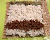 レンジで簡単!キンパ風、韓国海苔巻き!作り方14写真