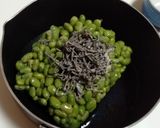 冷凍枝豆と塩こんぶの簡単煮物作り方1写真