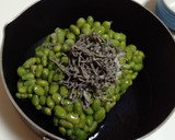 冷凍枝豆と塩こんぶの簡単煮物作り方1写真