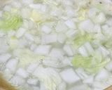 豆乳鍋の素で●リゾット風白菜豆乳雑炊作り方2写真