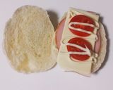 白い食卓ロールで簡単ホットサンド作り方2写真