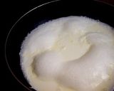 レストランの明太子クリームパスタ作り方3写真