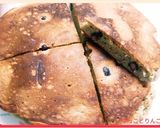 黒豆煮を活用♪優しい味の簡単パンケーキ♪作り方12写真