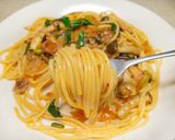 豚キムチパスタ作り方10写真