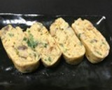 おひとりさまのツナ入り和風玉子焼き作り方5写真