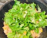 簡単！めちゃ旨！レタスチャーハン作り方4写真