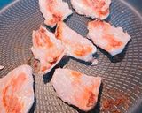 焼肉を辛子とウスターソースで♪作り方2写真