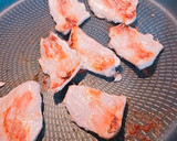 焼肉を辛子とウスターソースで♪作り方2写真