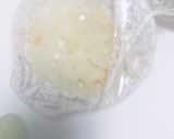 レンジチーズイン磯部芋餅中華餡ワカメ春雨作り方1写真