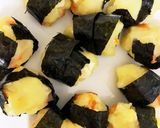 レンジチーズイン磯部芋餅中華餡ワカメ春雨作り方9写真