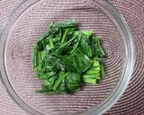 お弁当に◎ ほうれん草とじゃこのごま和え作り方1写真