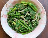 お弁当に◎ ほうれん草とじゃこのごま和え作り方3写真