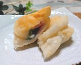 ◆とろ～りチーズとベーコンの餅ピロシキ♪作り方5写真