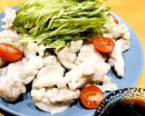 プルプル食感が病みつき さっぱり水晶鶏　作り方3写真