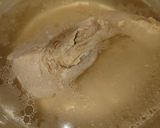 キムチ味のめかぶで食べる茹で豚作り方3写真