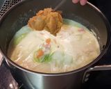 たっぷり野菜の豆乳みそスープ作り方4写真