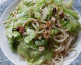 たっぷりキャベツのきゃべツナパスタ♪作り方3写真