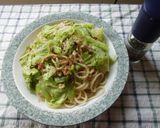 たっぷりキャベツのきゃべツナパスタ♪作り方4写真