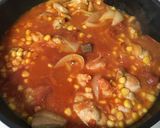 エビと鶏肉のトマト煮作り方8写真