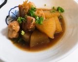 鶏肉トロトロ大根の煮物作り方6写真
