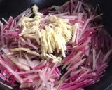 赤辛大根ヤーコンピリ辛炒め作り方6写真