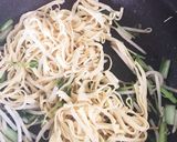 豆腐皮でソース焼きそば風★作り方4写真