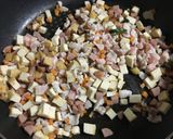 厚揚げで、パラふわ新食感チャーハン！作り方7写真