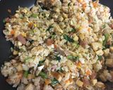 厚揚げで、パラふわ新食感チャーハン！作り方12写真
