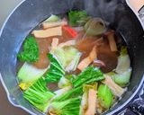 チンゲン菜のシャンタンスープ作り方6写真