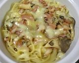 オーブンで焼き焼きチーズパスタ♪作り方5写真