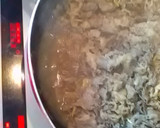 牛肉と山椒の実の佃煮作り方5写真