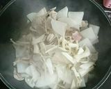 まぐろ缶で味付け簡単★豚バラ大根作り方3写真