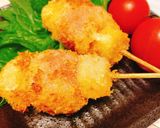 熱々♡ミニトマトとチーズの串揚げ作り方4写真
