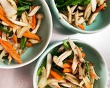 全てレンジゴボウ春雨のほも弁肉野菜炒め煮作り方9写真