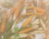 全てレンジゴボウ春雨のほも弁肉野菜炒め煮作り方13写真