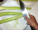 搾菜セロリきくらげ炒め物♪簡単低カロリー作り方2写真