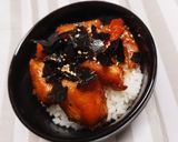 鮭の甘辛丼♡作り方3写真