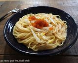 とびっこと白菜のクリームパスタ作り方6写真