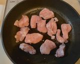 鶏とさつまいもの甘辛だれ作り方3写真
