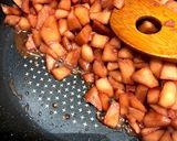 ザク切りリンゴのコンポート風赤ワイン煮作り方4写真