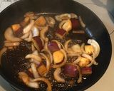 鶏とさつまいもの甘辛だれ作り方7写真