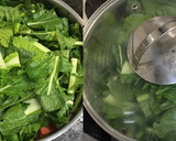 油揚げと舞茸とトマトの煮物作り方3写真
