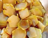 簡単！ザーサイ風☆ブロッコリーの茎漬け作り方3写真