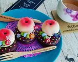 簡単バレンタインはらぺこあおむしケーキ♪作り方1写真