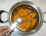 胃弱に♪かぼちゃの塩蒸し♪簡単生姜醤油作り方7写真