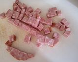 キムチチャーハン作り方1写真