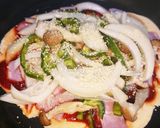 レンジグリルで焼く家庭用ピザ作り方7写真