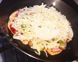 レンジグリルで焼く家庭用ピザ作り方8写真